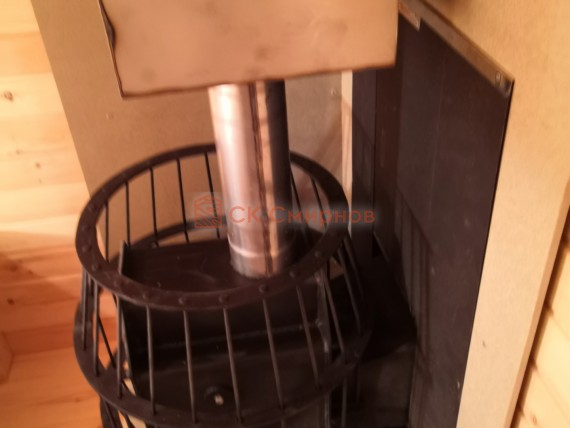 Бак самовар на трубе