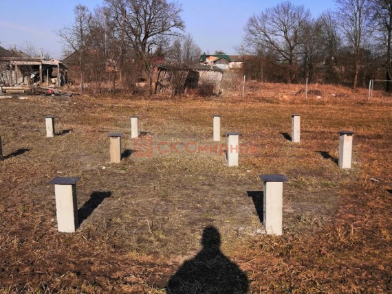 Фундамент из ЖБ свай