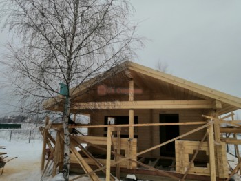 Фото №31: баня из бруса 118