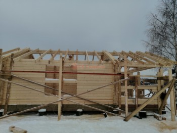 Фото №46: баня из бруса 118