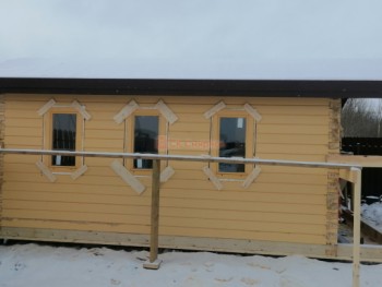 Фото №4: баня из бруса 133