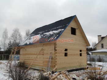 Фото №52: дом из бруса 16