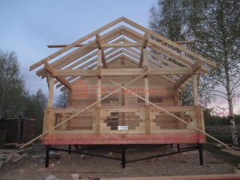 Фото №1: баня из бруса 37