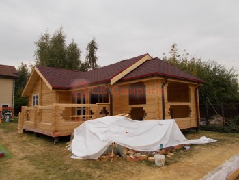 Фото №13: баня из бруса 49