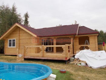 Фото №14: баня из бруса 49