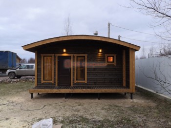 Фото №4: каркасная баня 58