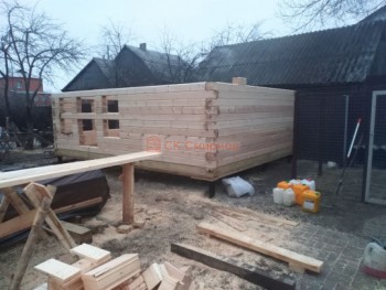 Фото №4: баня из бруса 62