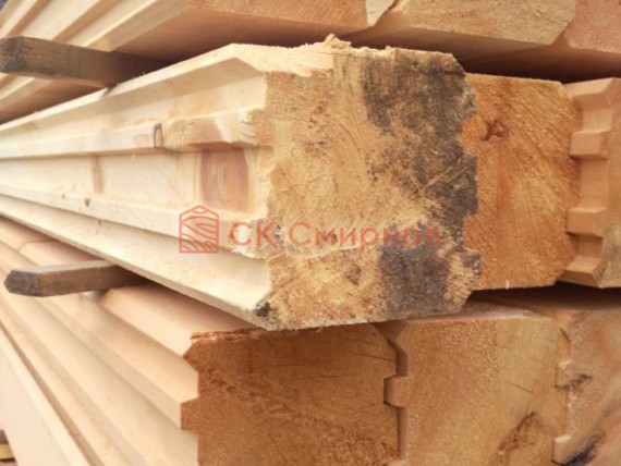 Профилированный брус из алтайского кедра - фото №6